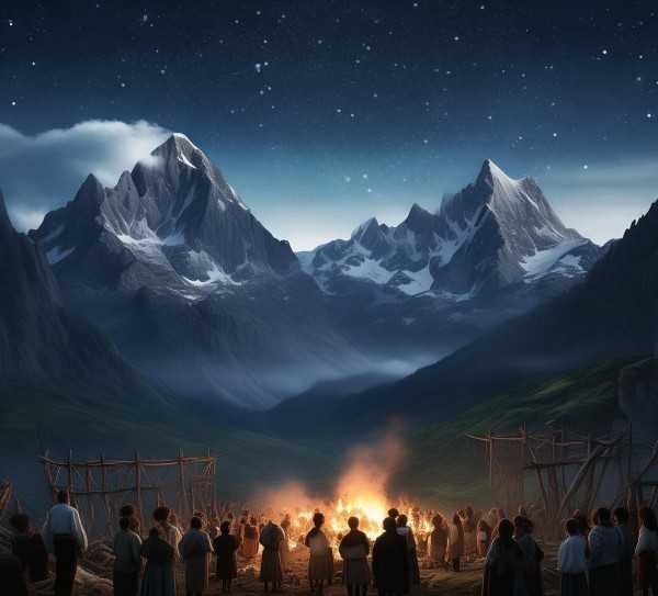 千古传唱的山崖情歌