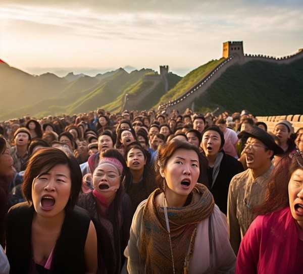 长城谣，唤起民族风华之歌,到了长城放声唱，一曲长城谣唤起千年风华,旋律,第1张