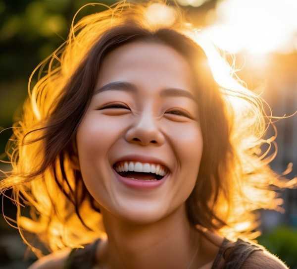 笑眼传情，解码爱笑的眼睛中的生活哲理