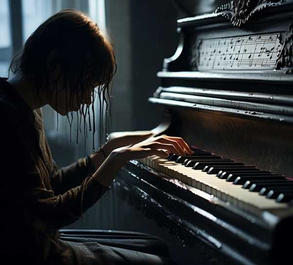 琴键泪语，探寻眼泪钢琴曲的五线奥秘