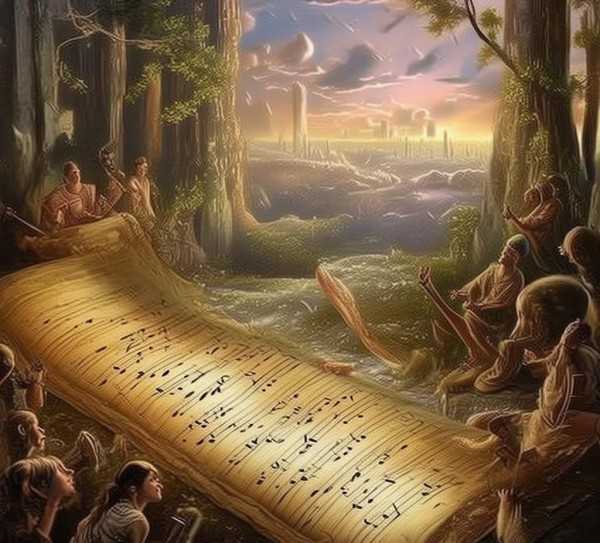 神曲之韵，探寻大歌谱中的音乐奥秘