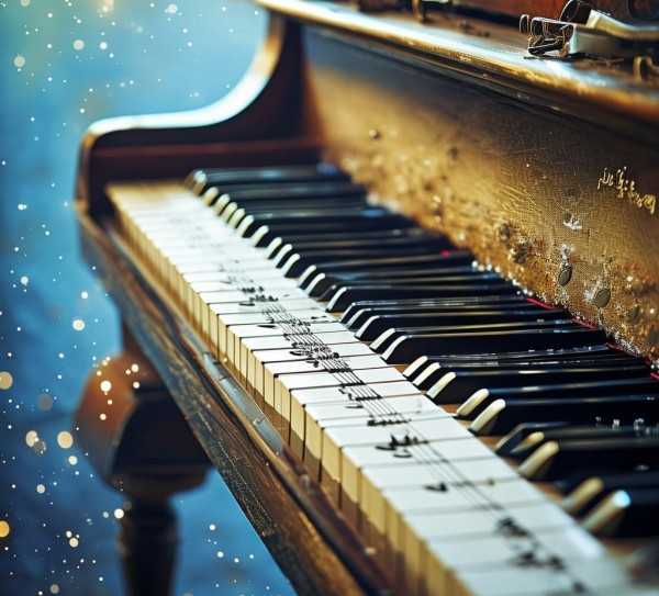 滩五线谱钢琴曲，跨越时光的旋律，唤醒经典情怀