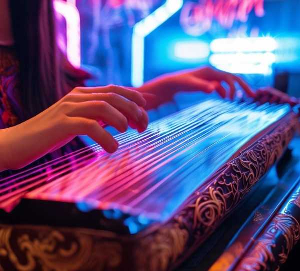 古筝新韵，流行歌曲简谱中的古筝魅力与演奏艺术