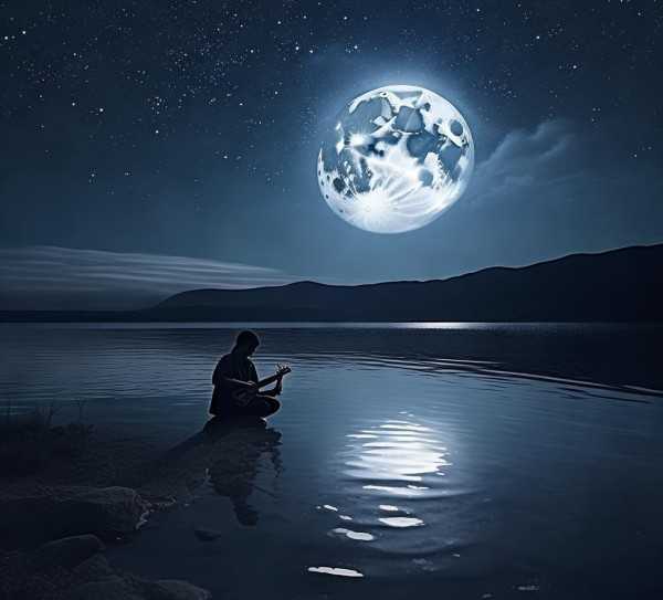 月光的简谱魅力，诗意旋律中的月光如水