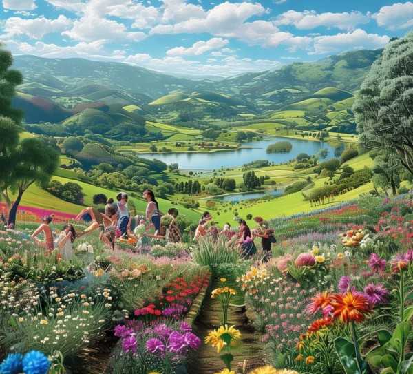 花园里的家国情怀，歌词中的美好愿景