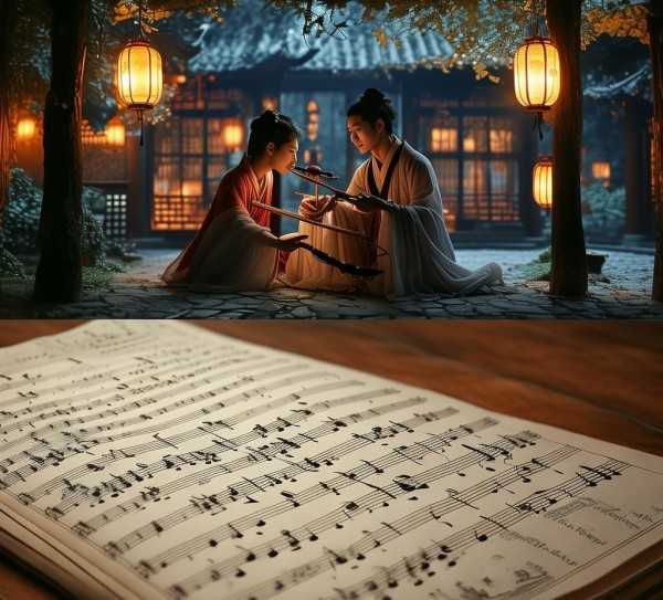 梁祝情缘，简谱中的经典传承与梁祝之美