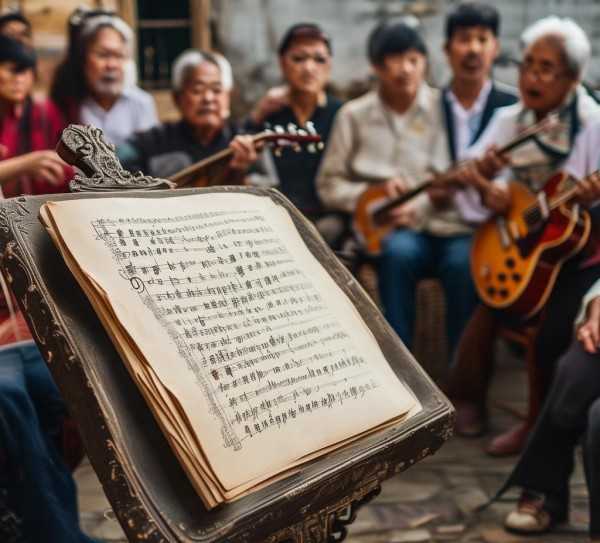 走苦路歌谱，民间音乐瑰宝的传承与创新,走苦路歌谱，传承与创新的民间音乐瑰宝,旋律,情感,第1张