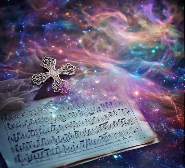 穿越时空的十字架颂歌,十字架的爱歌谱，一曲穿越时空的信仰之歌,旋律,情感,第1张