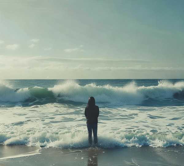 蓝色海洋中的浪花回忆，歌词里的海洋情怀,浪花中的回忆，细品我爱这蓝色的海洋歌词中的海洋情怀,旋律,温暖,第1张